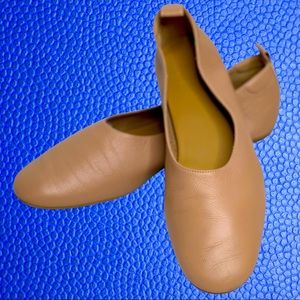 Everlane The Italian Leather Day Glove - Camel Size 10